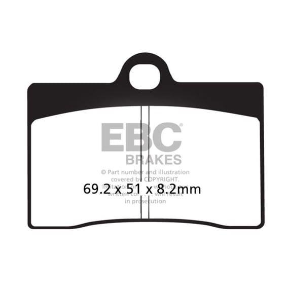 Organic brake pads