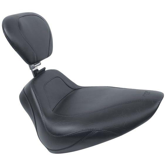 Sport Touring solo seat, with rider backrest