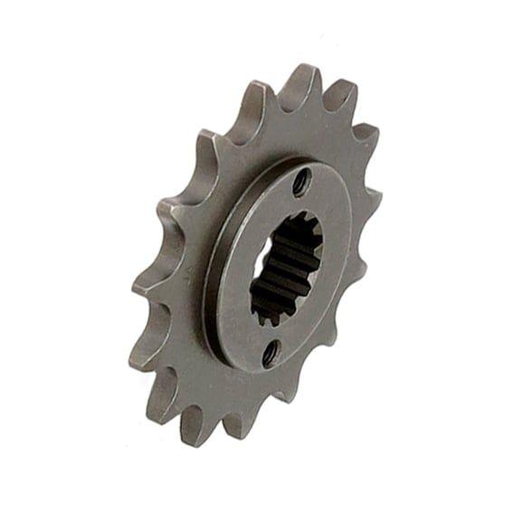 steel front sprocket. 15 teeth