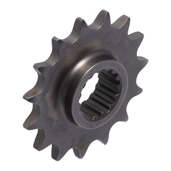 steel front sprocket. 15 teeth