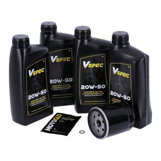 engine oil service kit. 20W50 Synthetic