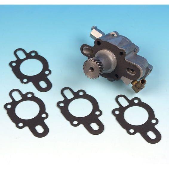 James, gasket oil pump body to crankcase. Foamet