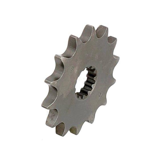 steel front sprocket. 14 teeth