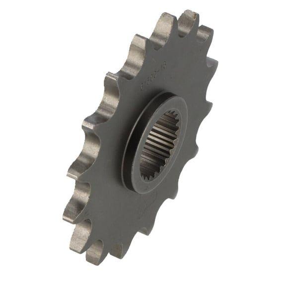 steel front sprocket. 16 teeth