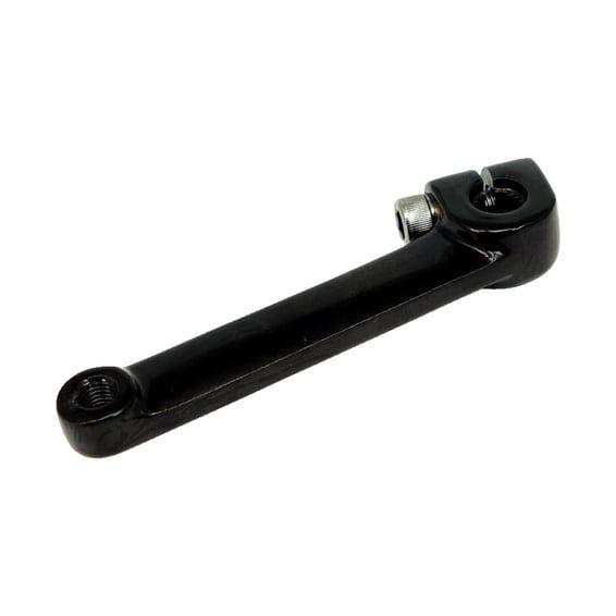 Lever, shifter rod. On transmission. Black
