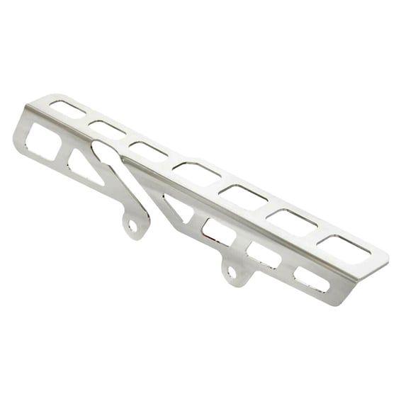 belt guard square holes. Polished