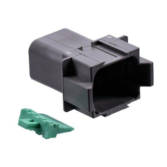 NAMZ, Deutsch connectors. Gray, receptacle, 8-pins