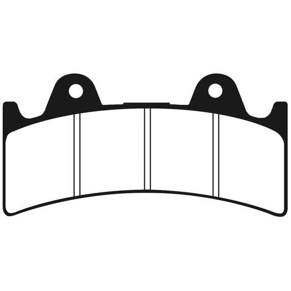 Organic brake pads