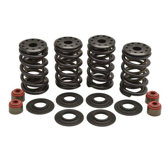KPMI, valve spring kit. .600" lift. Steel top collars