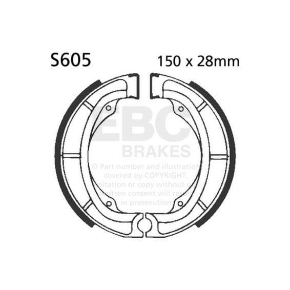 grooved brake shoes