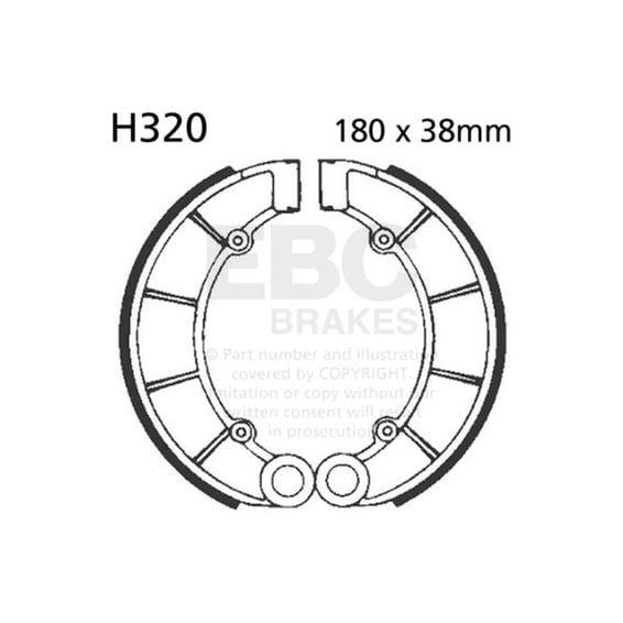 plain brake shoes
