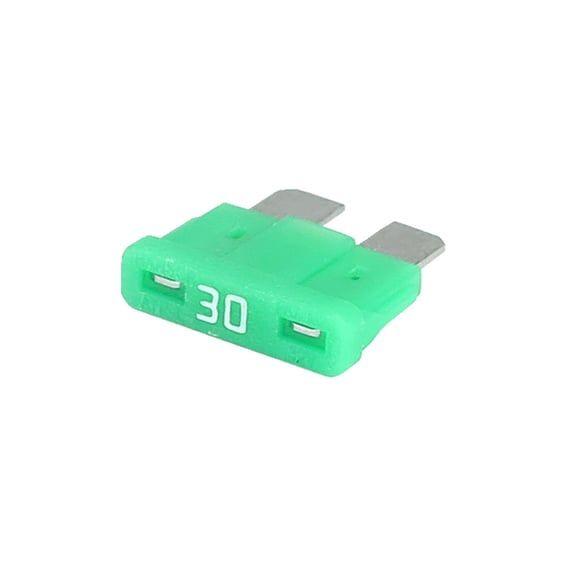 ATC fuse with LED indicator. Green, 30A
