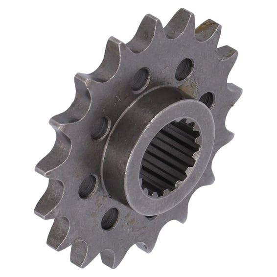 steel front sprocket. 17 teeth