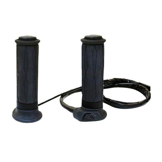 KOSO, HG13 heated grips. 130mm grip length. Black