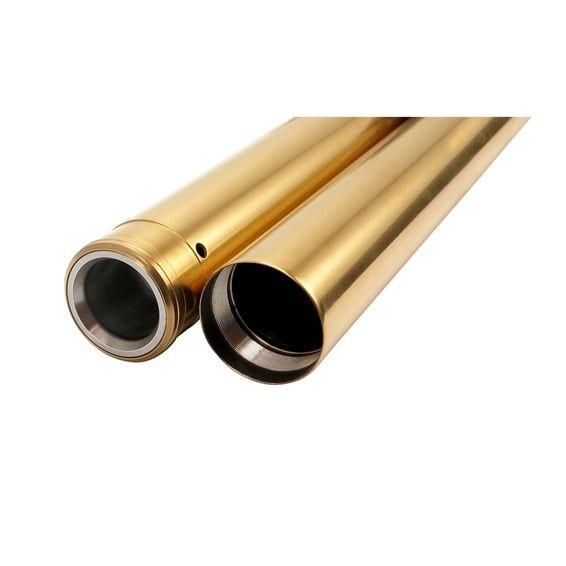 CC Eng. 49mm fork tubes, TNC gold. 27-1/2" OAL