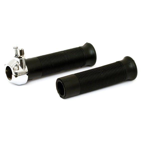 Universal metal throttle assembly, chrome
