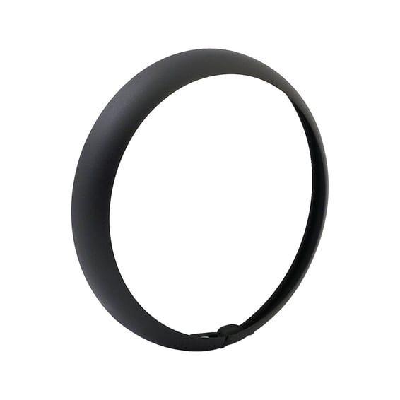 Outer trim ring, 7" hydra headlamp. Black wrinkle
