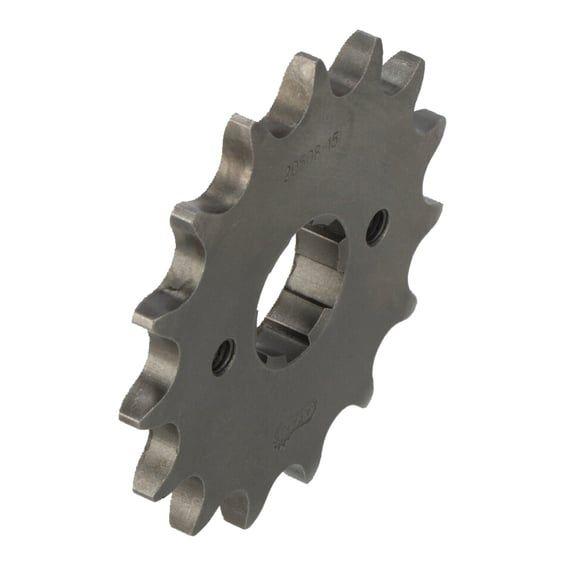 steel front sprocket. 15 teeth