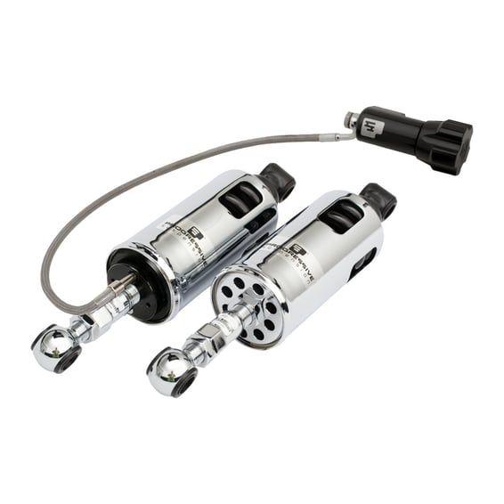 PS, 422 series shocks. STD to -2". STD Duty. RAP. Chrome
