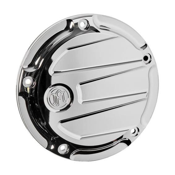 Scallop derby cover. Chrome