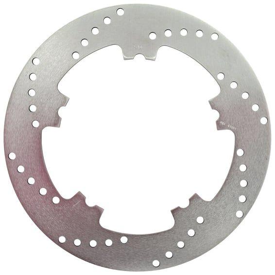 stainless brake rotor. Left front