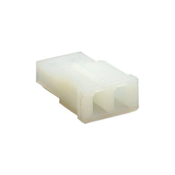 NAMZ, AMP/TE connector. White, plug, 2-pins