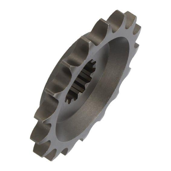 steel front sprocket. 17 teeth