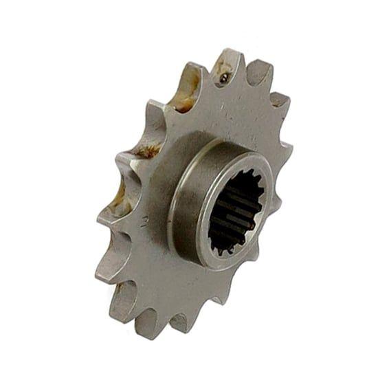 steel front sprocket. 15 teeth