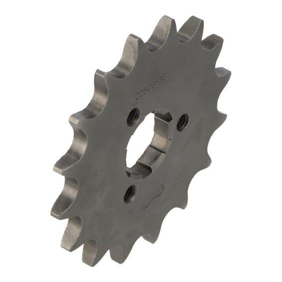 steel front sprocket. 16 teeth