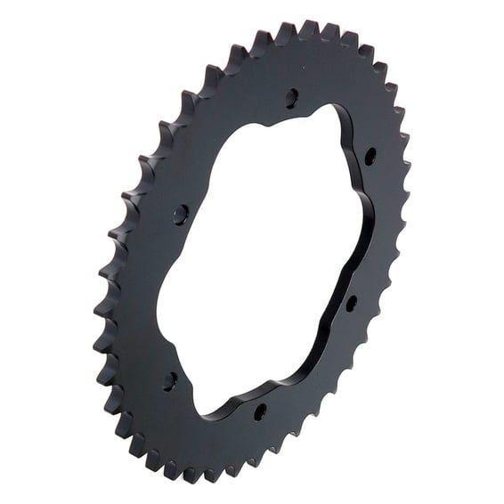 steel rear sprocket. 42 teeth