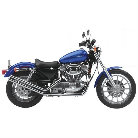 Upswept drag pipes. Straight cut. Chrome