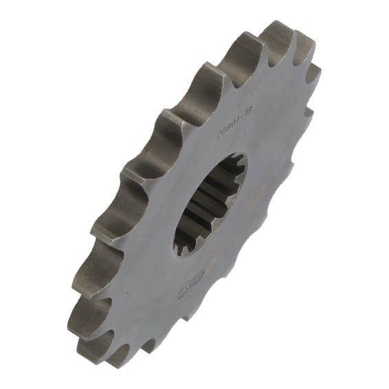 steel front sprocket. 18 teeth