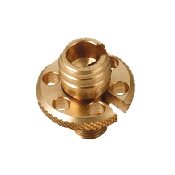 K-Tech clutch cable adjuster. Polished brass