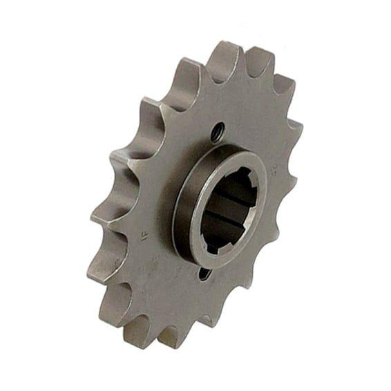 steel front sprocket. 16 teeth