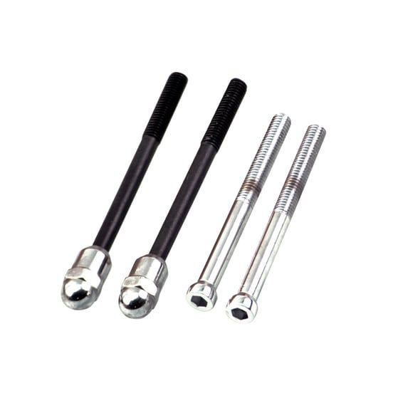 GW, generator mount kit. Chrome. Acorn