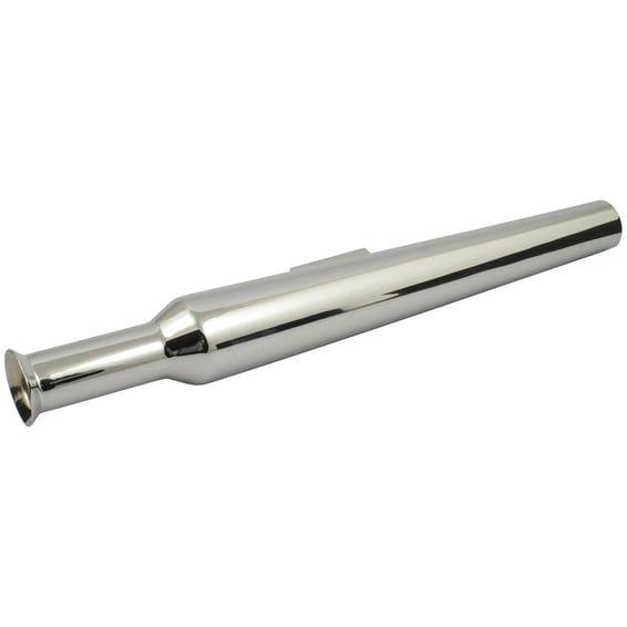 Bell tip universal muffler. 22" long