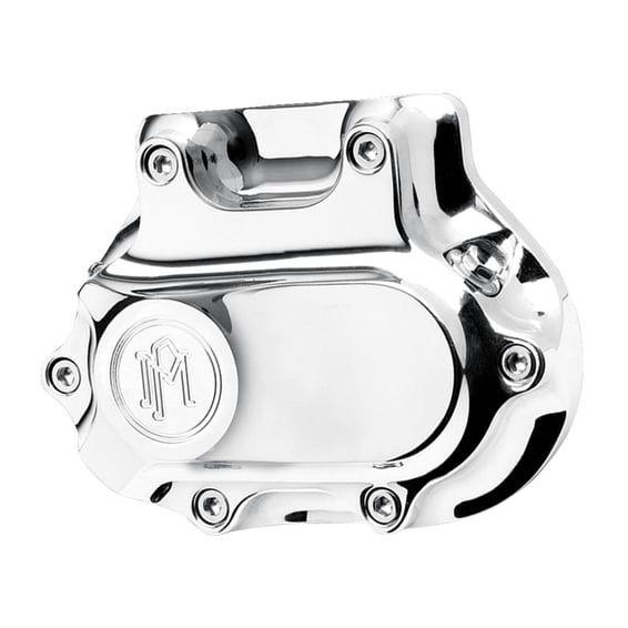 PM, Transmission end cover Smooth, hydraulic. Chrome