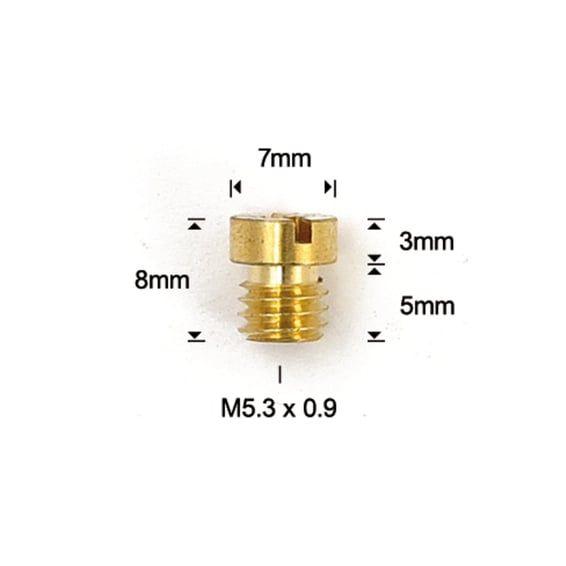 Keihin CV carburetor main jets, size 210