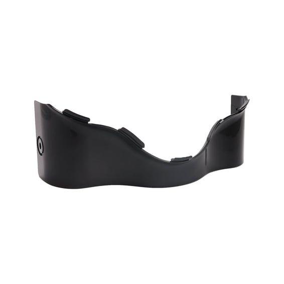 Lower outer batwing fairing trim skirt. Black