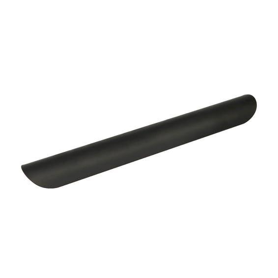 Universal smooth heat shield 14" long black