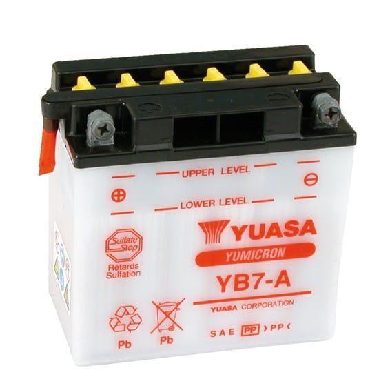 Yumicron 12V lead-acid battery YB7-A. 7Ah