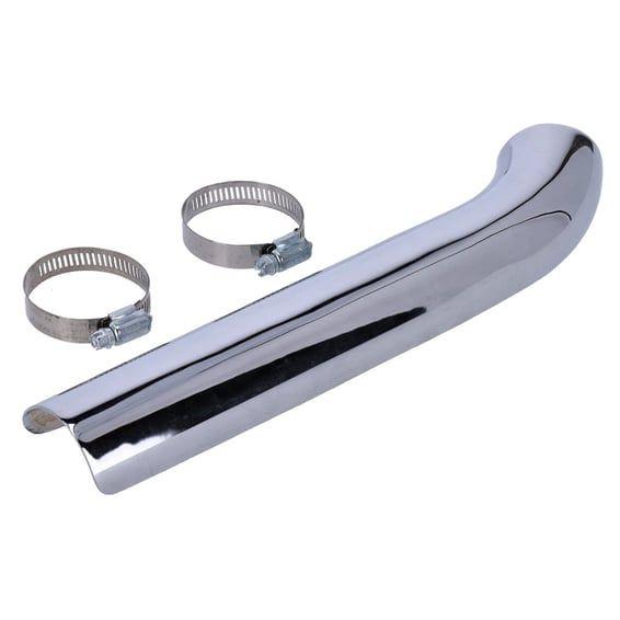 Heatshield front. Chrome