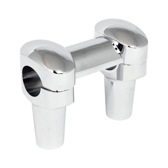 Widow riser set. 3" rise. Chrome