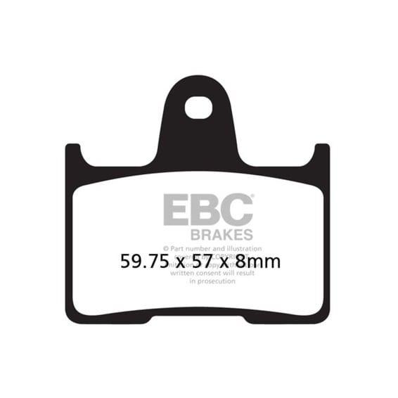 brake pads. V-Pad semi sintered copper