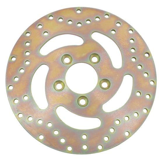 brake rotor, rear left, solid