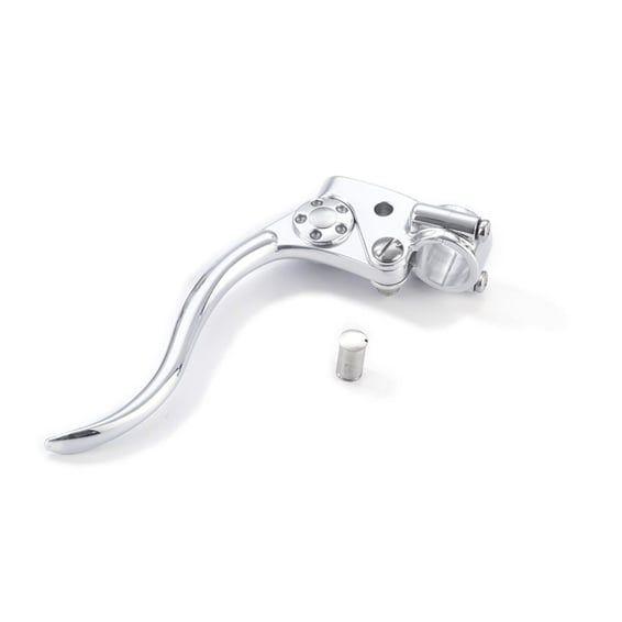 K-Tech, DeLuxe mechanical clutch lever assembly. Polished