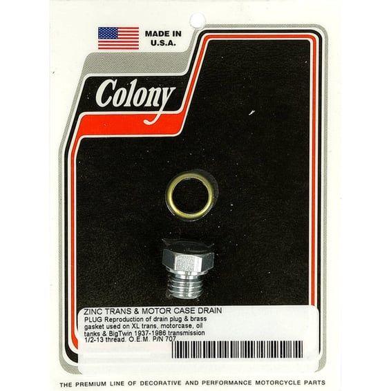 oil drain plug. 1/2-13. Hex head