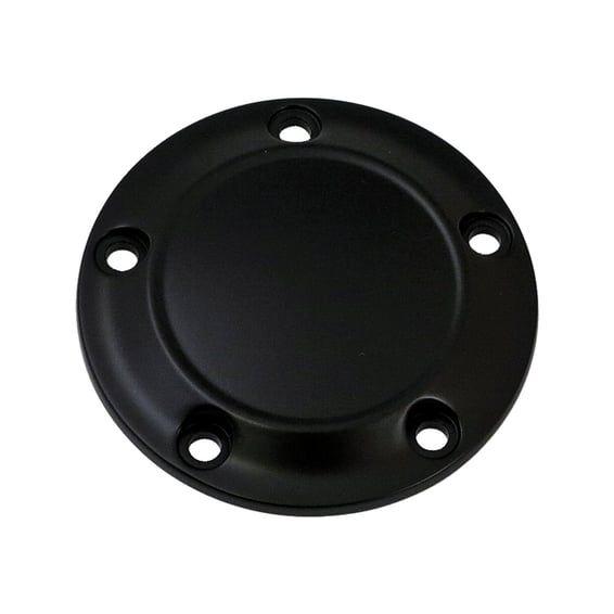 Stepped point cover 5-hole. Black