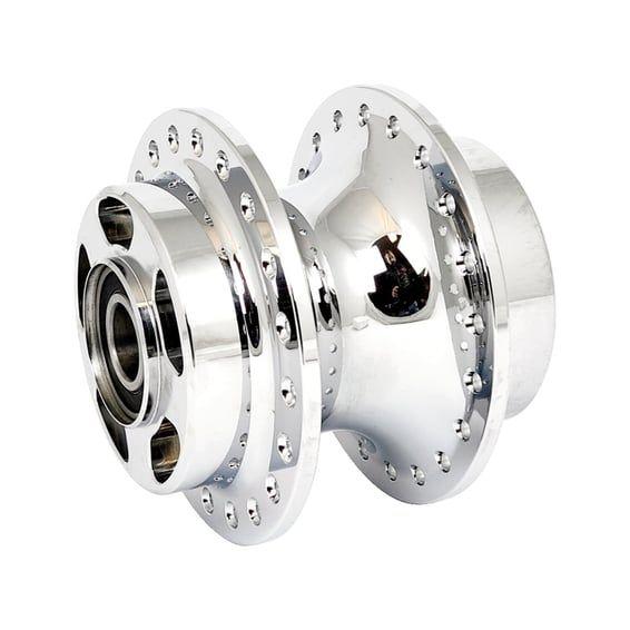 Front wheel hub, chrome