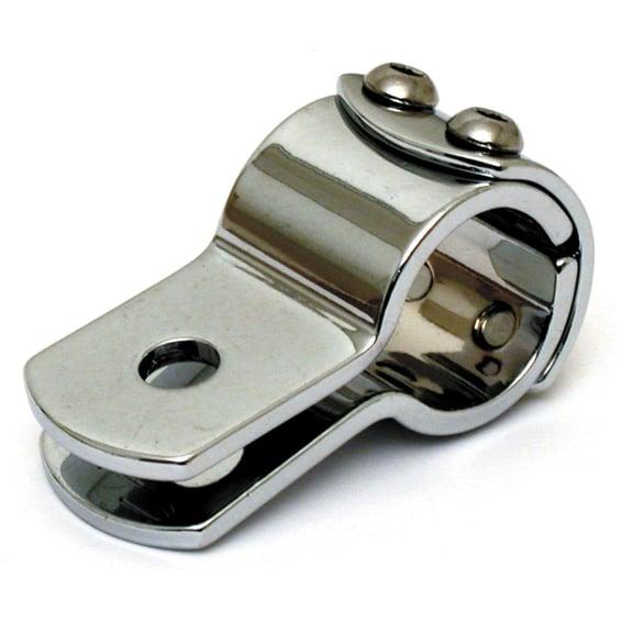 3-piece clamp 1" (25.4mm). Chrome steel